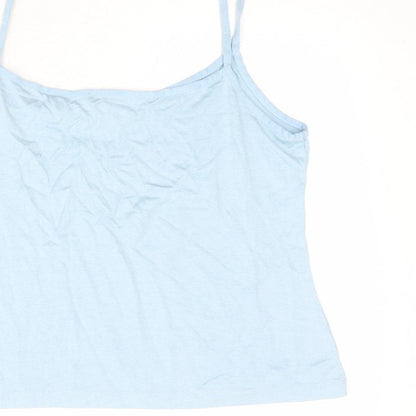 Womens UK Size 14 Per Una Blue Camisole Tank