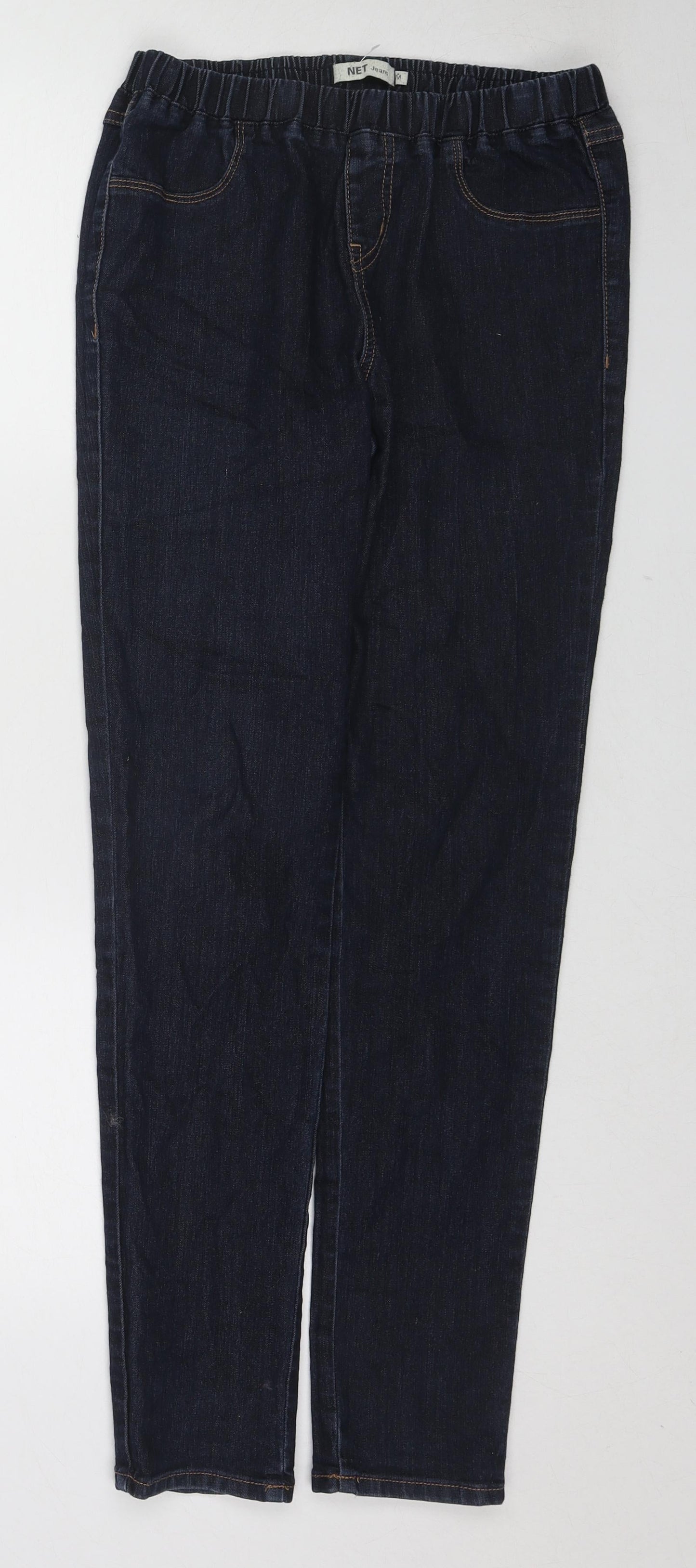 Net Jeans Womens Blue Cotton Skinny Jeans Size M L29 in Regular
