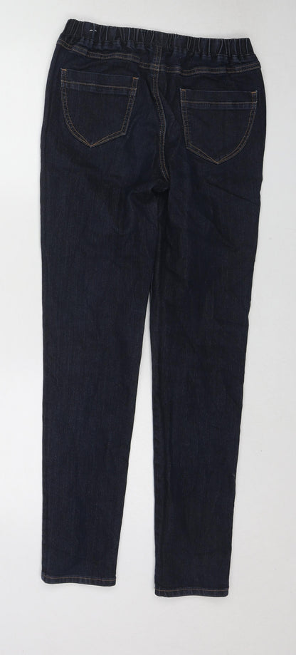 Net Jeans Womens Blue Cotton Skinny Jeans Size M L29 in Regular