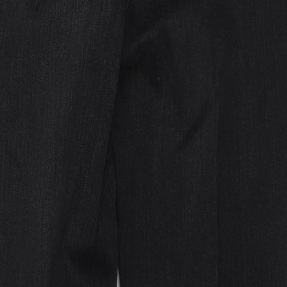 GARDEUR Womens Black Cotton Bootcut Jeans Size 32 in L31 in Regular Zip