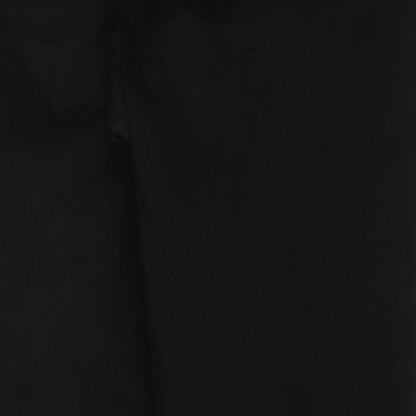 ASOS Womens Black Cotton Skinny Jeans Size 30 in L30 in Regular Zip