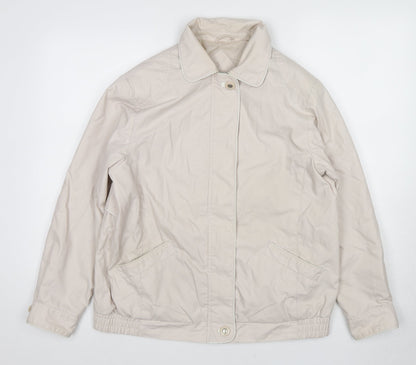 Womens UK Size 14 Classics Beige Jacket