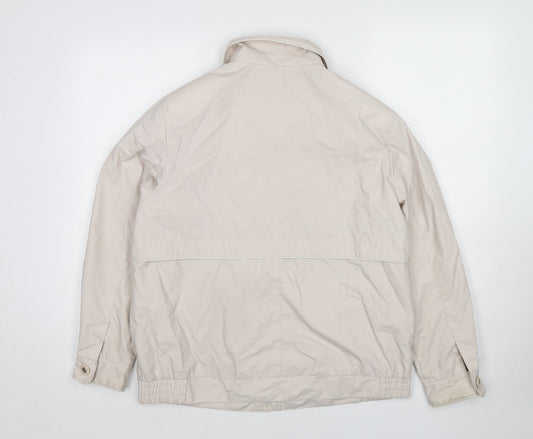 Classics Womens Beige Jacket Size 14 Zip
