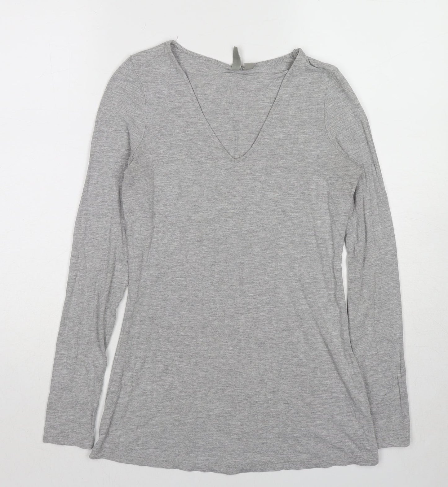 Womens UK Size 6 ASOS Grey Basic T-Shirt