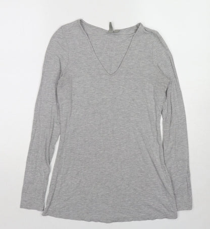 Womens UK Size 6 ASOS Grey Basic T-Shirt