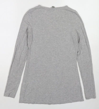 Womens UK Size 6 ASOS Grey Basic T-Shirt