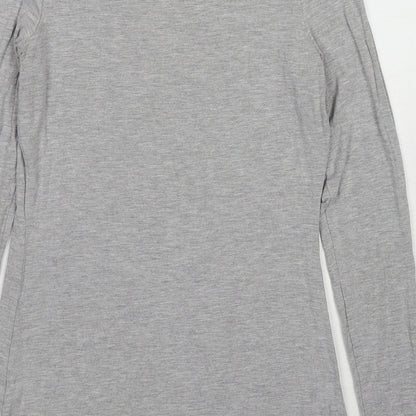 Womens UK Size 6 ASOS Grey Basic T-Shirt