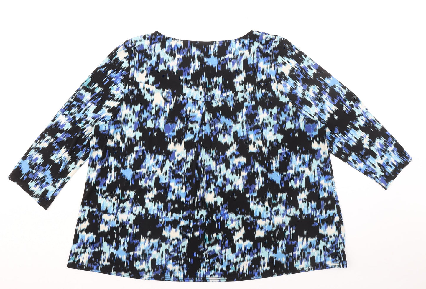 Womens UK Size 22 Together Black Basic Blouse
