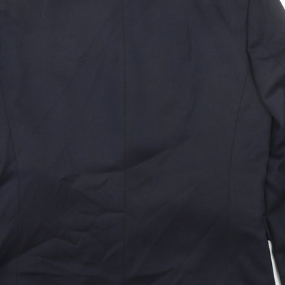Mens UK Size M Burton Regular Blue Suit Jacket