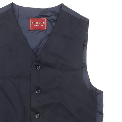 Mens UK Size 40 Burton Regular Blue Suit Jacket