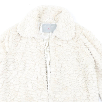 Womens UK Size 10 Dorothy Perkins Ivory Jacket