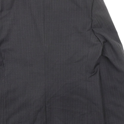 Mens UK Size 42 Burton Regular Grey Suit Jacket