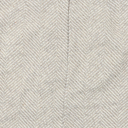 Marks and Spencer Womens Beige Geometric Polyester A-Line Skirt Size 10 Zip