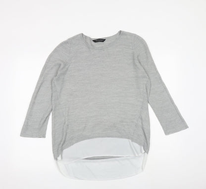 Womens UK Size 10 Dorothy Perkins Grey Pullover Jumper