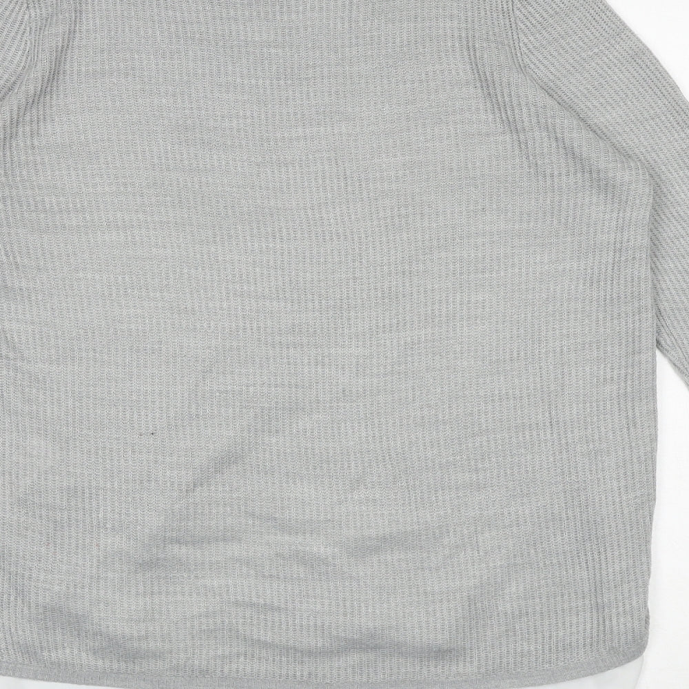 Womens UK Size 10 Dorothy Perkins Grey Pullover Jumper