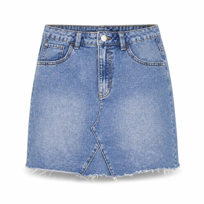 Womens UK Size 8 Denim & Co. A-Line Denim Skirt