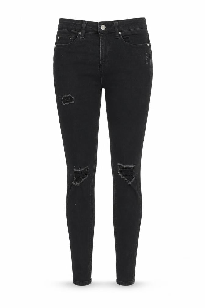 Womens UK Size 26 in Very Slim Fit Skinny Black Jeans