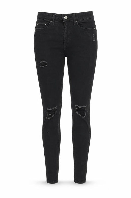 Womens UK Size 26 in Very Slim Fit Skinny Black Jeans