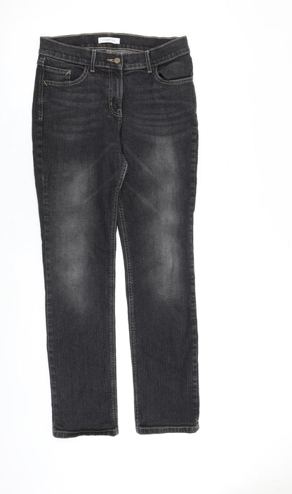 Womens UK Size 10 Marks and Spencer Regular Fit Skinny Grey Jeans
