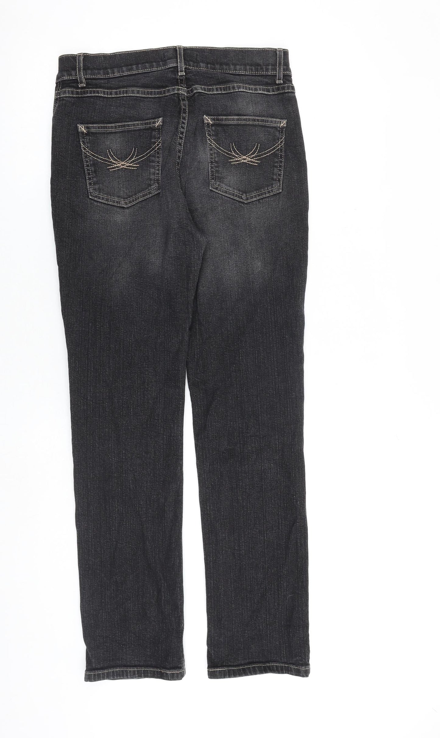 Womens UK Size 10 Marks and Spencer Regular Fit Skinny Grey Jeans