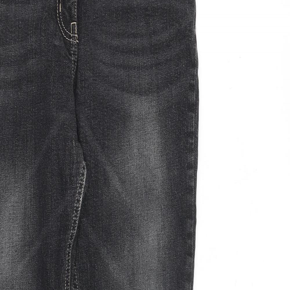 Womens UK Size 10 Marks and Spencer Regular Fit Skinny Grey Jeans