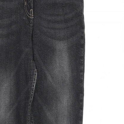 Womens UK Size 10 Marks and Spencer Regular Fit Skinny Grey Jeans