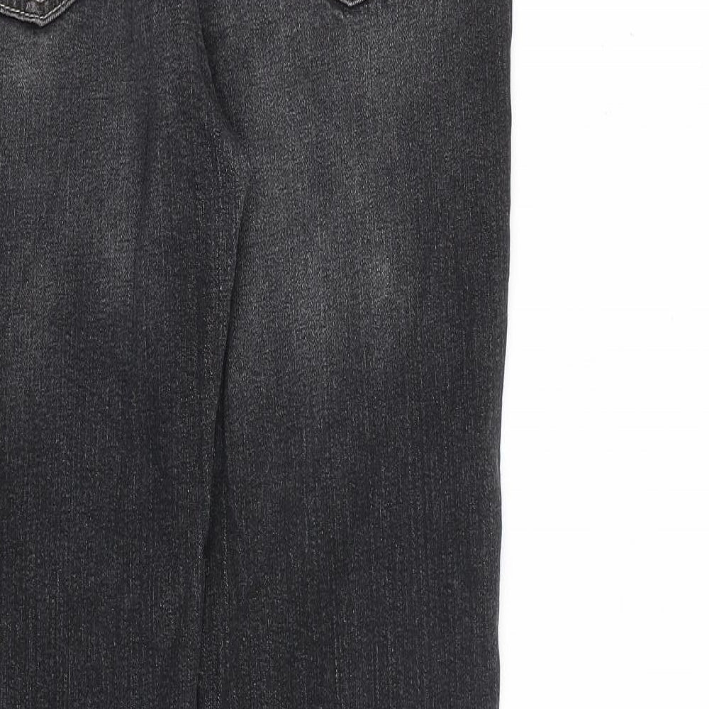 Womens UK Size 10 Marks and Spencer Regular Fit Skinny Grey Jeans