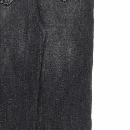 Womens UK Size 10 Marks and Spencer Regular Fit Skinny Grey Jeans