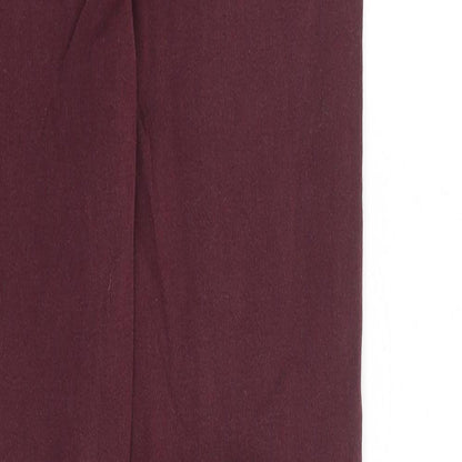 Just Female Womens Red Cotton Skinny Jeans Size 26 in L32 in Slim Zip