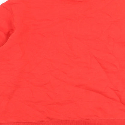 Womens UK Size S Marks and Spencer Red Pullover Sweatshirt