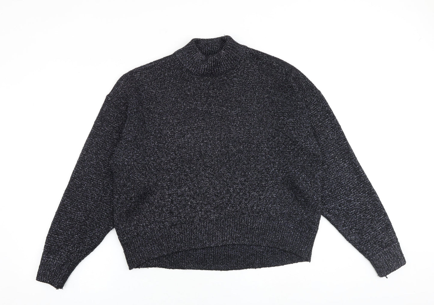 Womens UK Size M Zara Black Pullover Jumper