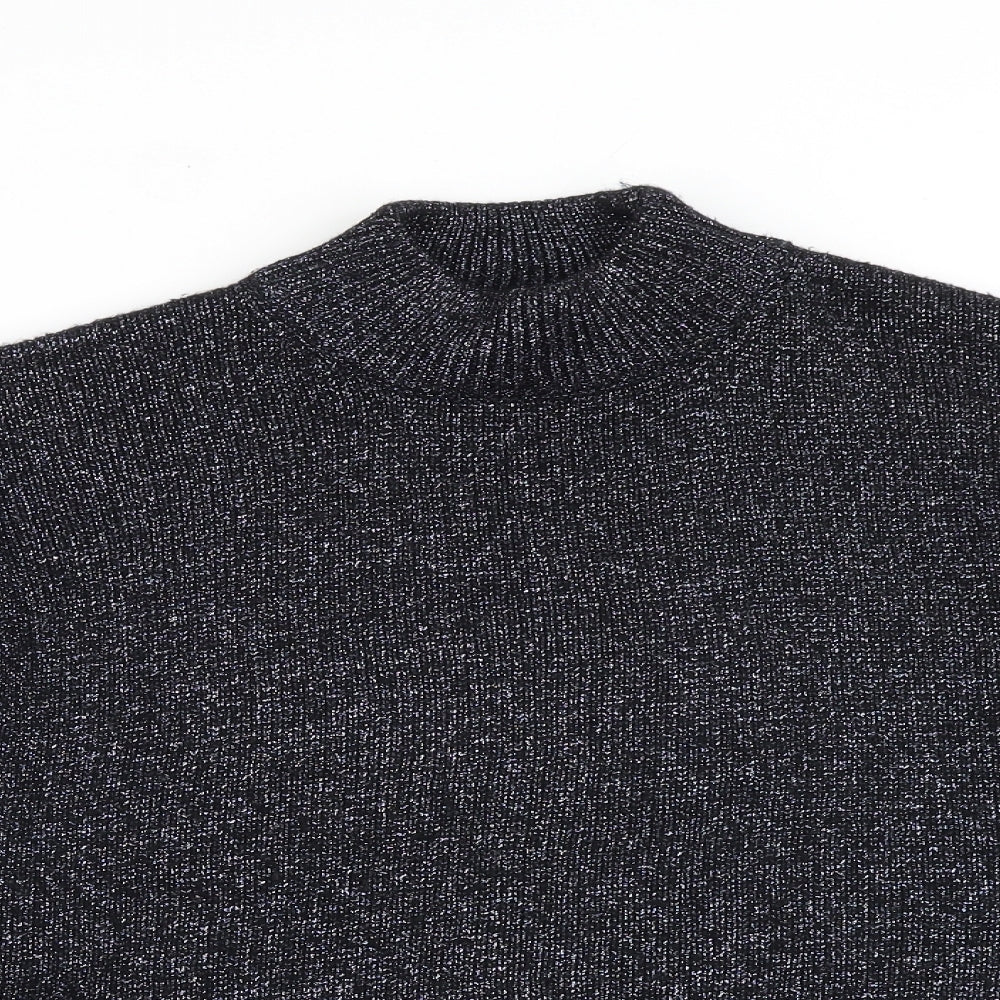 Womens UK Size M Zara Black Pullover Jumper