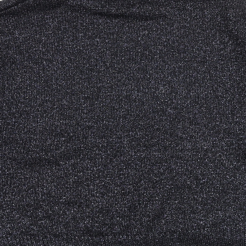 Womens UK Size M Zara Black Pullover Jumper