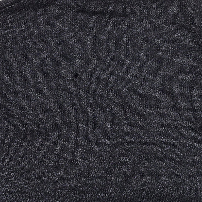 Womens UK Size M Zara Black Pullover Jumper