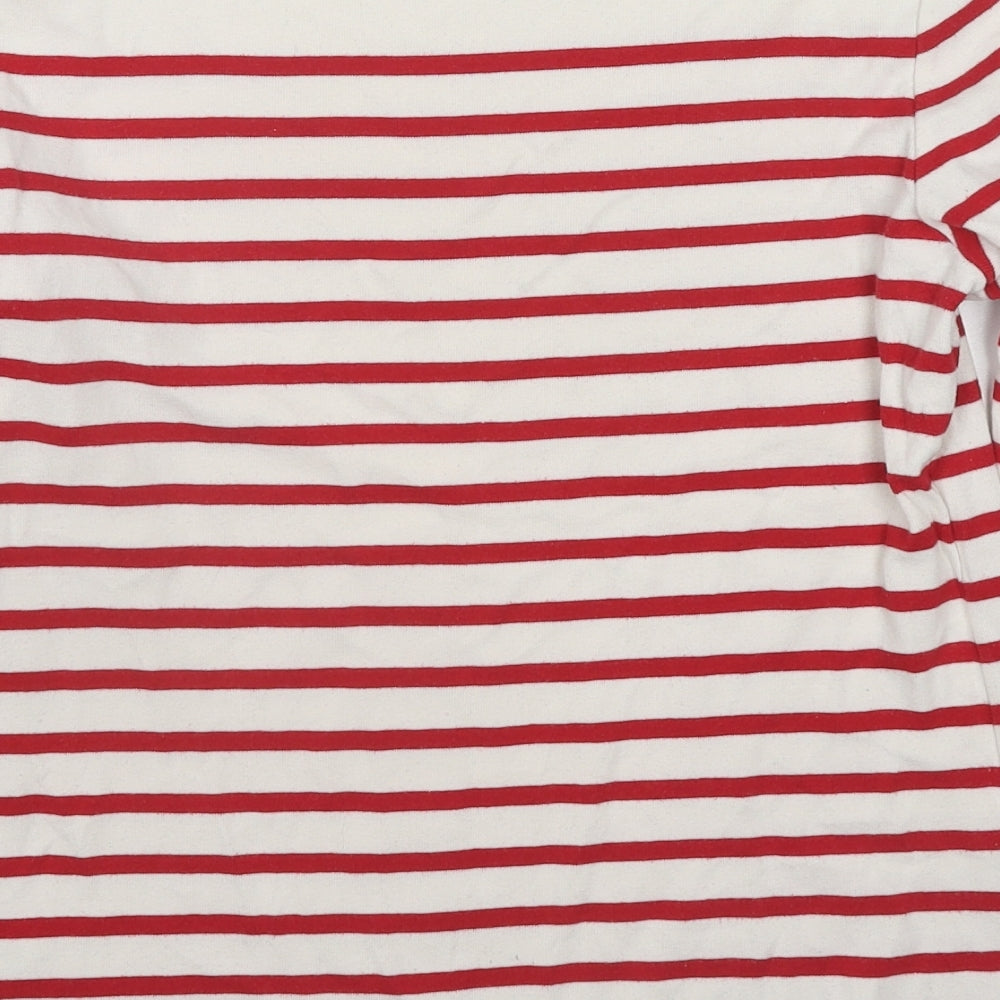 Womens UK Size M Oasis Red Basic T-Shirt