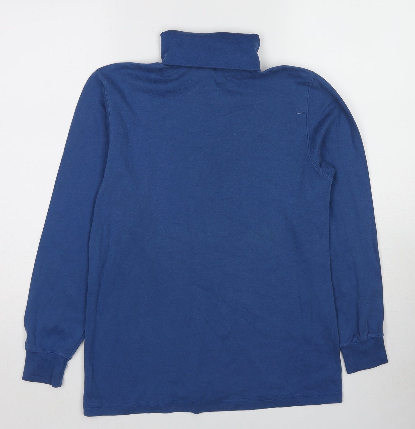 Womens UK Size 4 Lands' End Blue Pullover Sweatshirt