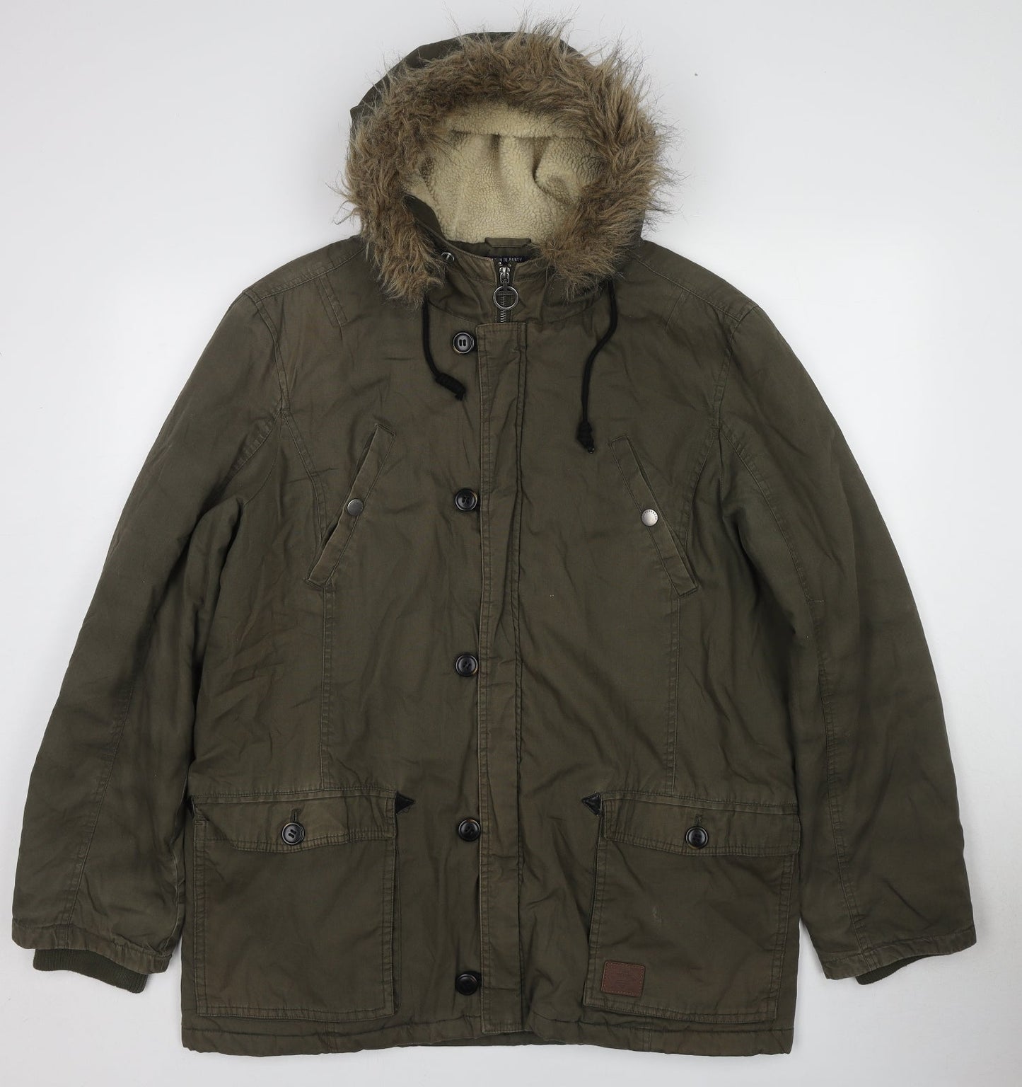 Womens UK Size XL Threadbare Green Jacket