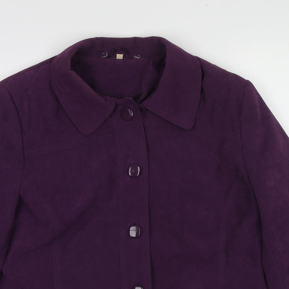 Womens UK Size 16 EWM Purple Jacket