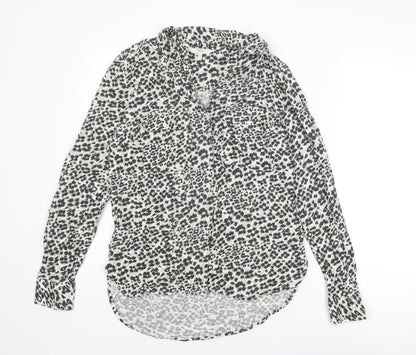Womens UK Size 6 NEXT Multicoloured Basic Button-Up