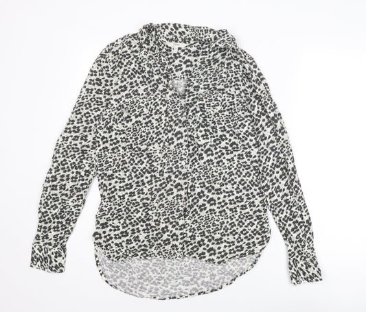 Womens UK Size 6 NEXT Multicoloured Basic Button-Up