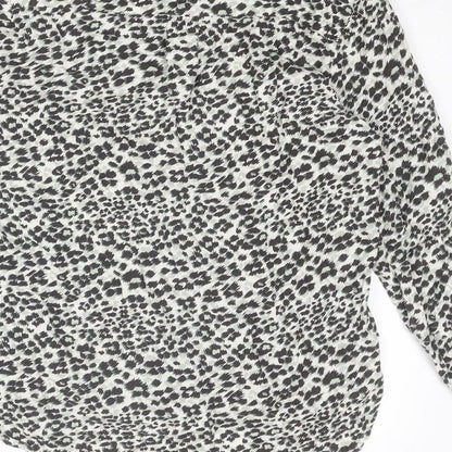 Womens UK Size 6 NEXT Multicoloured Basic Button-Up