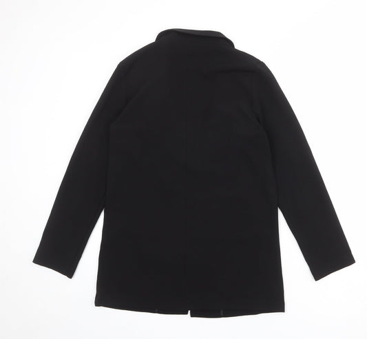 Divided by H&M Womens Black Polyester Jacket Blazer Size 8