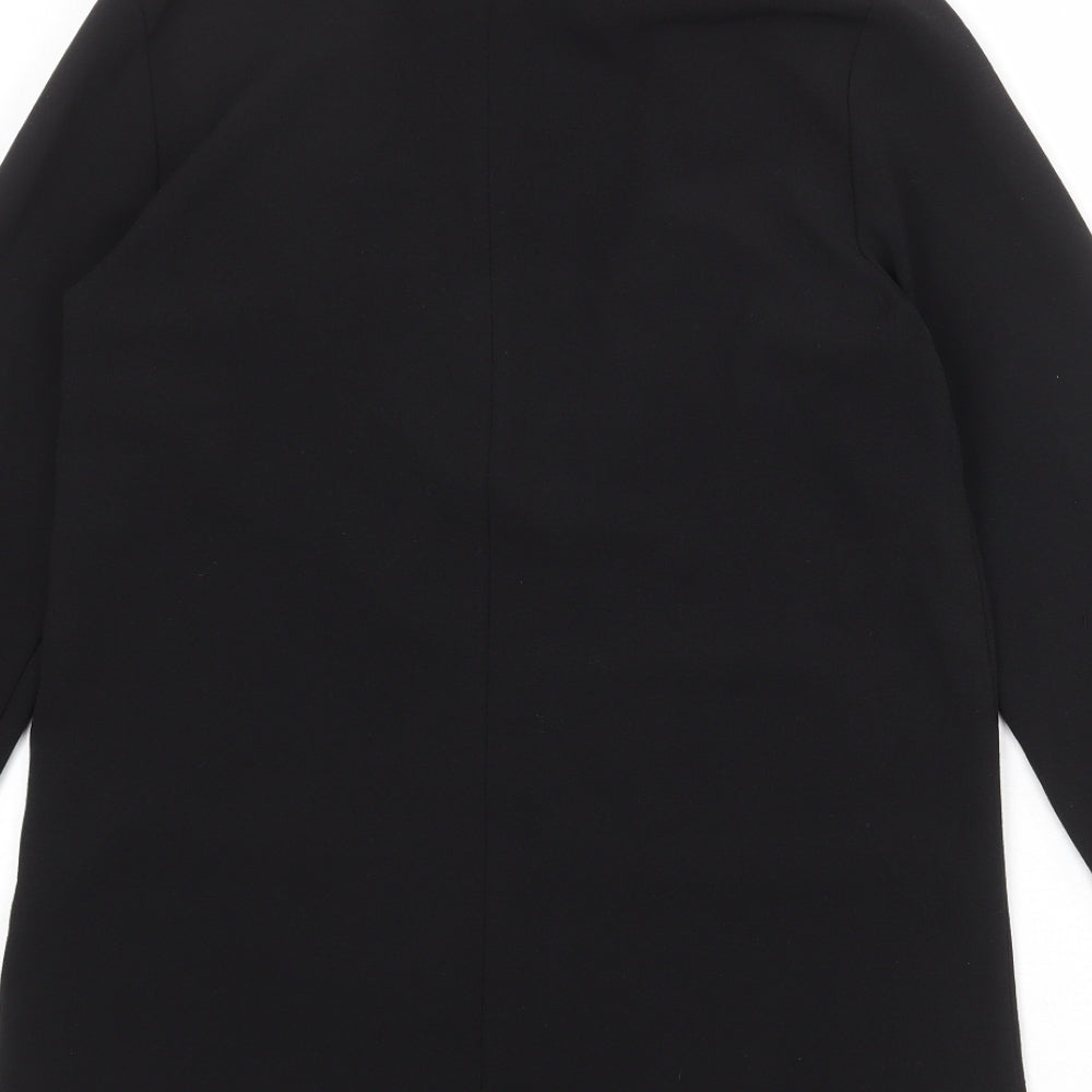 Divided by H&M Womens Black Polyester Jacket Blazer Size 8