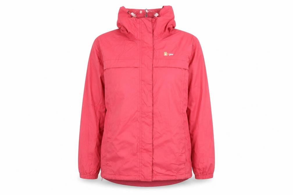 Womens UK Size 12 Hi Gear Pink Windbreaker Coat
