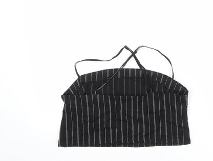 Womens UK Size L Divided by H&M Black Cropped Tank