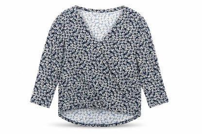 Womens UK Size S Tahari Blue Basic Blouse