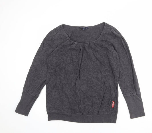 Womens UK Size L French Connection Grey Pullover Sweatshirt