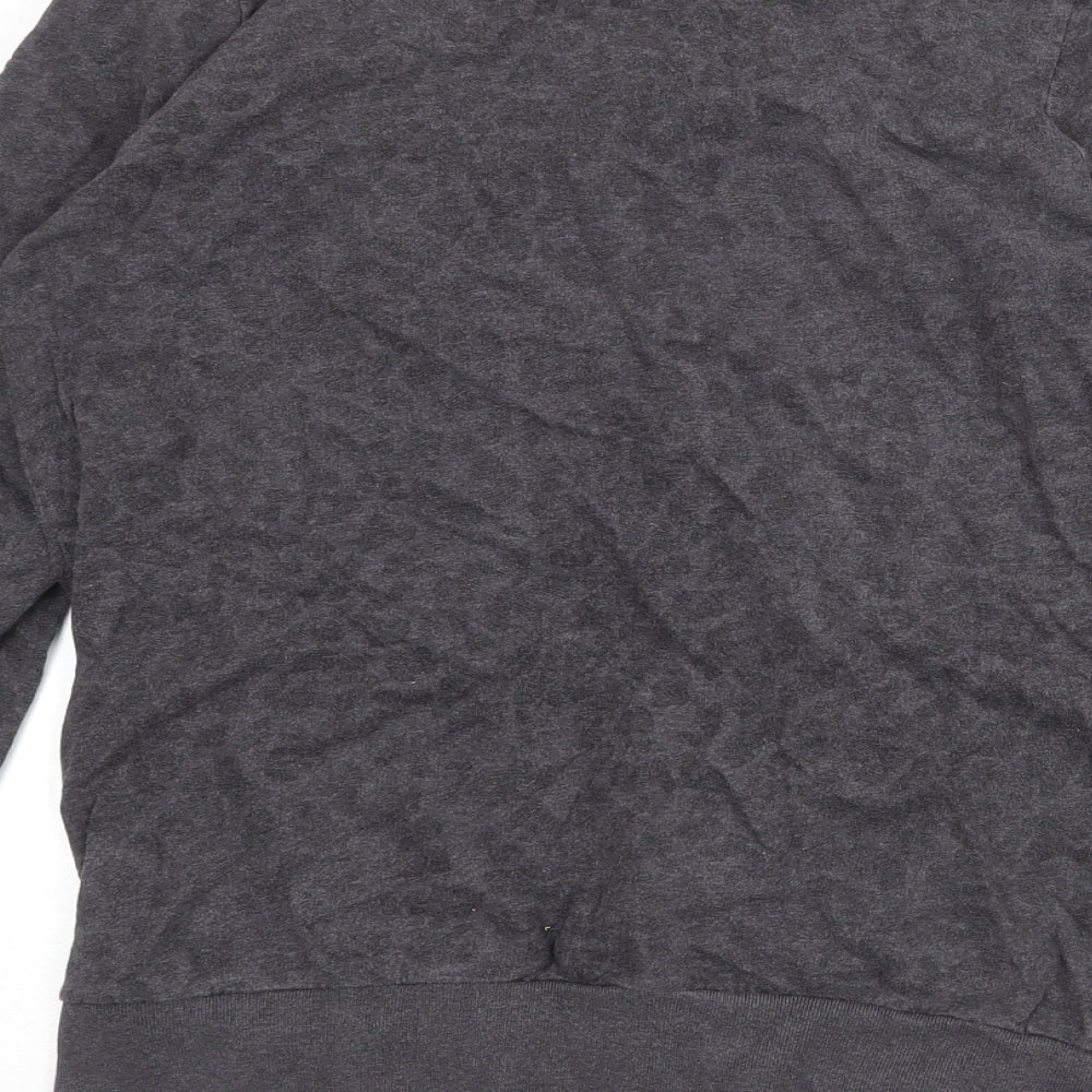Womens UK Size L French Connection Grey Pullover Sweatshirt