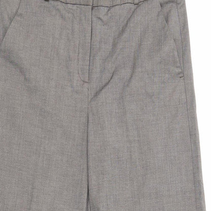 River Island Womens Brown Polyester Dress Pants Trousers Size 10 L24 in Regular Zip
