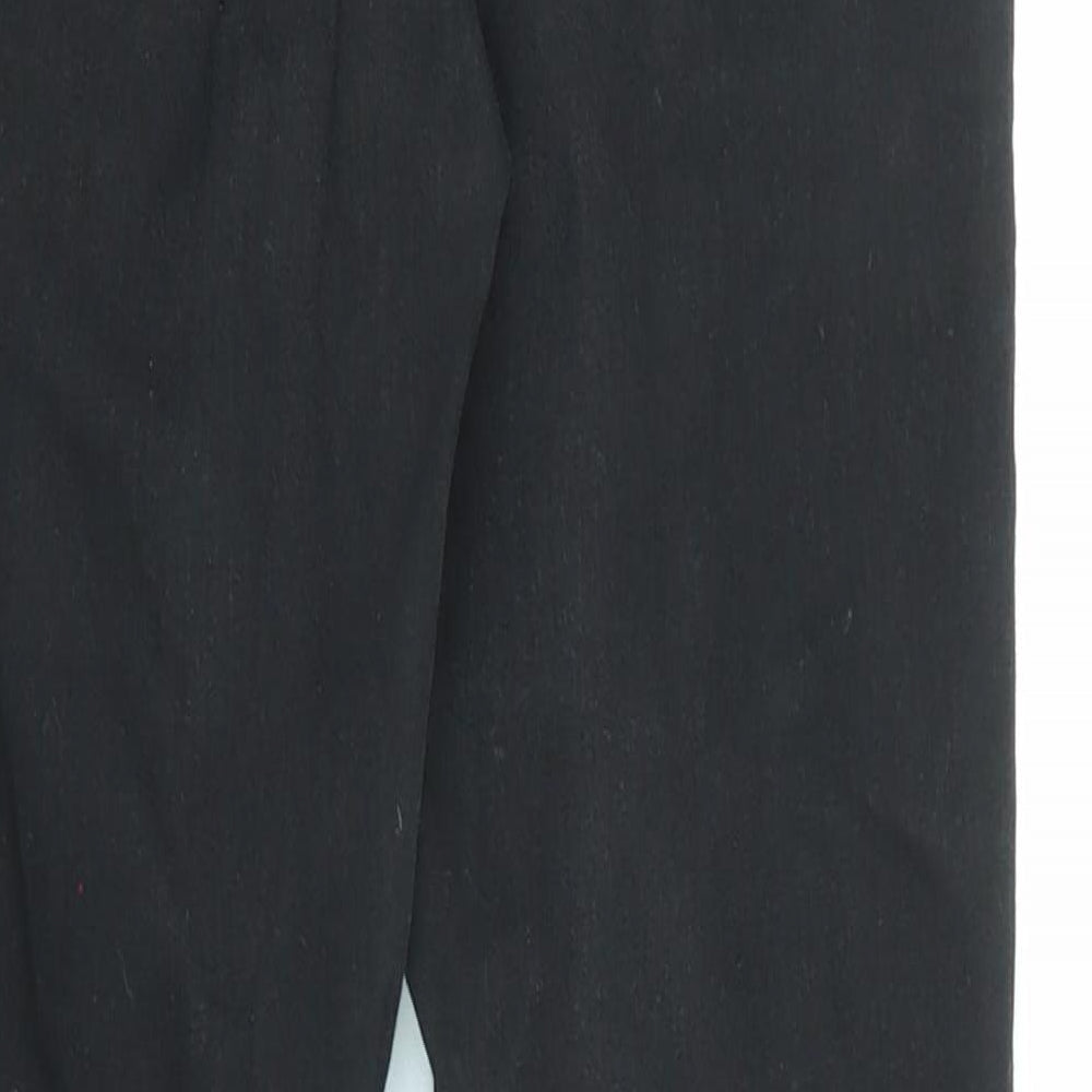 Topshop Womens Black Cotton Skinny Jeans Size 28 in L32 in Regular Zip